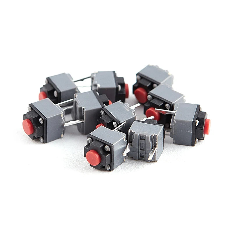 10Pcs Kailh Mute Button 6*6*7.3 Silent Switch Wireless Mouse Button Micro Switch Oasis Select