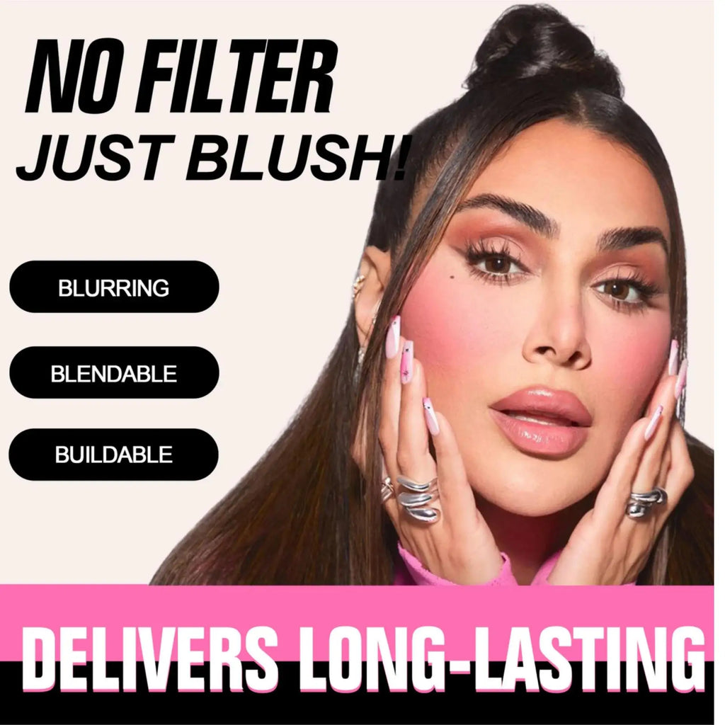 PH Bloom Multi Use Cheek Blush Tint Gradient Highlighter Gloss Natural Long Lasting Pink Powder Blusher Makeup Contour Oasis Select