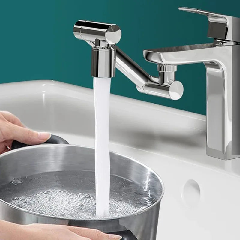 Adjustable Metal Tap Aerator Anti-Splash Faucet Filter Nozzle Durable Water Saving Extender for Kitchen Bathroom Oasis Select