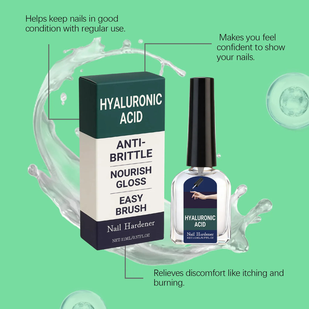 Hyaluronic Acid Nail Strengthening Drops – Repair & Growth Nail Strengthening Serum Oasis Select