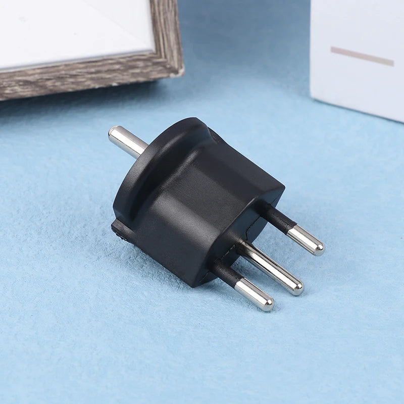 1Pc Plug Travel Adapter Europe German TO Swiss Plugs 10A 250V Power Plug EU To Switzerland Electrical Plug Adapter Oasis Select