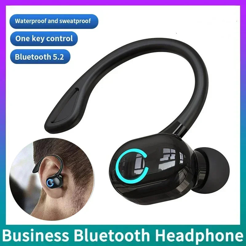 S10 New Earphone Bluetooth Earphone Business Single Ear Earphone with Good Sport Range and Noise Reduction Wearing Oasis Select