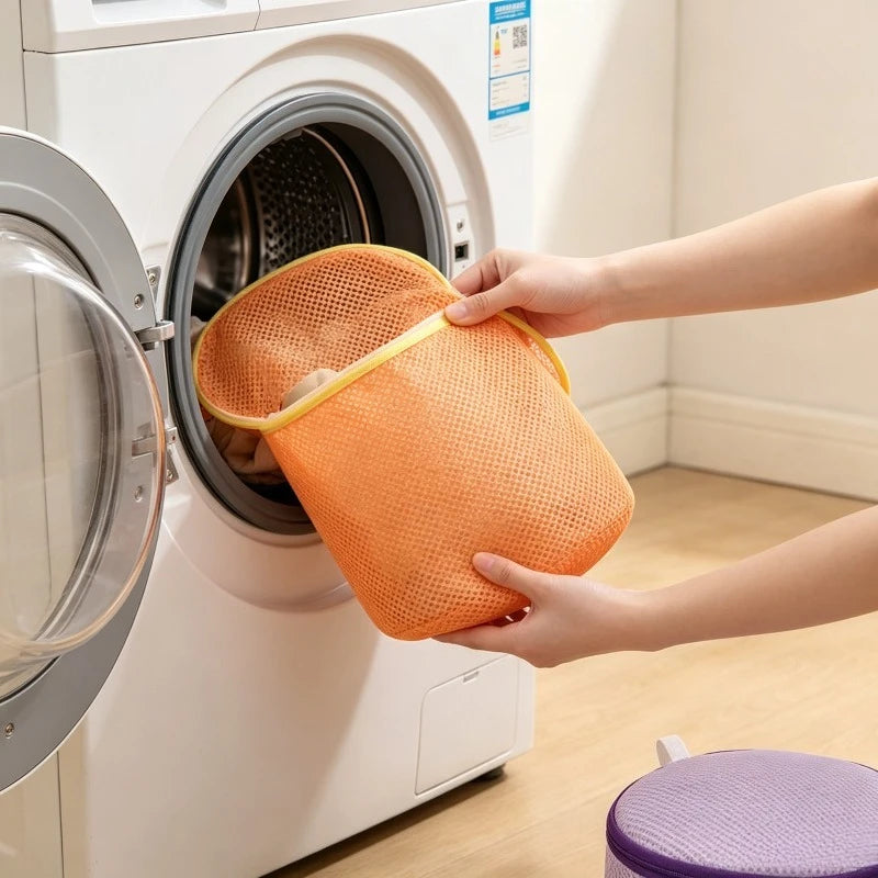 Washing Machine Underwear Cleaning Bag Bra Dedicated Nursing Mesh Laundry Bags Lingerie Zipper Storage Pouch Home Organizer Oasis Select