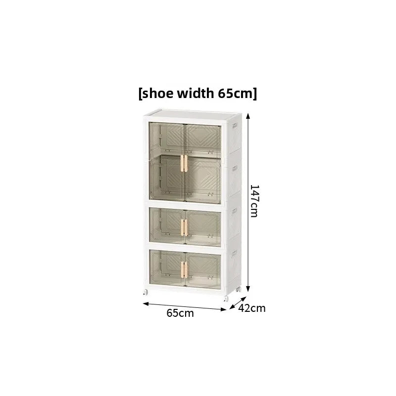 Multi-functional Wardrobe baby clothes storage box household large-capacity locker Oasis Select 65cmF