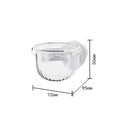Anti-Turnover Transparent Hanging Bird Feeder Cup Fixed Feeding Dish for Pet Parakeets Food And Water Bowl Cage Accessory Oasis Select A1