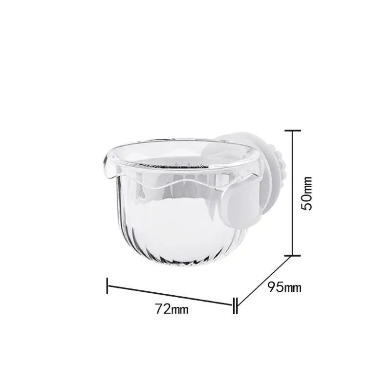Anti-Turnover Transparent Hanging Bird Feeder Cup Fixed Feeding Dish for Pet Parakeets Food And Water Bowl Cage Accessory Oasis Select A1