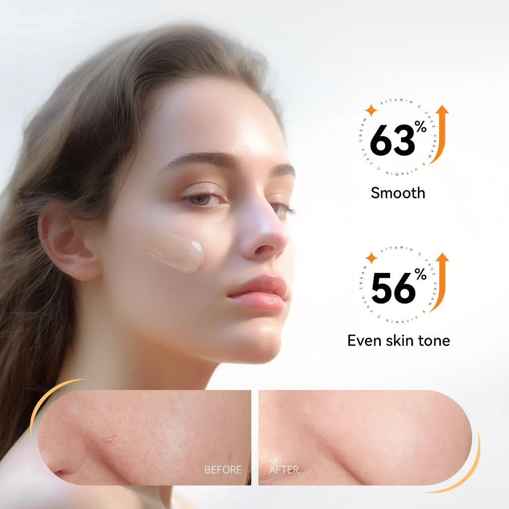 LAIKOU Vitamin C Face Cream – Brightening & Hydrating 30g Vitamin C Face Cream Oasis Select
