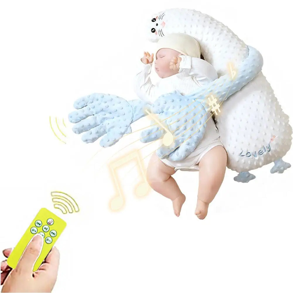 Newborn Soothing Patting Pillow – Electric Baby Sleep Soother