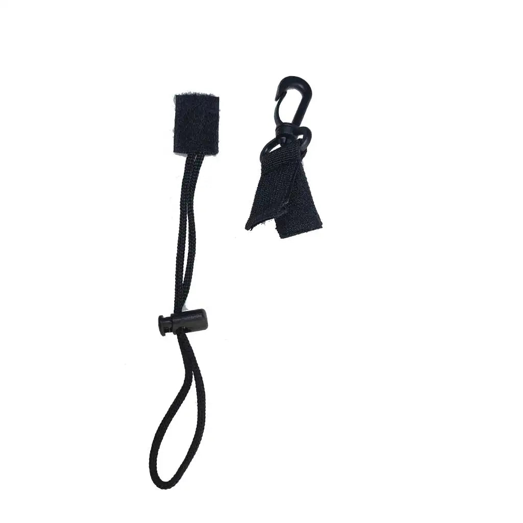 BCD Scuba Gear Clips Lanyard for Diving-Quick Release Equipment Breakaway ID Lanyard Keyring Compass Flashlight Holder Console Oasis Select