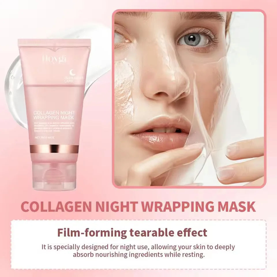 LGRAMER Collagen Peel-Off Overnight Face Mask – Korean Skincare