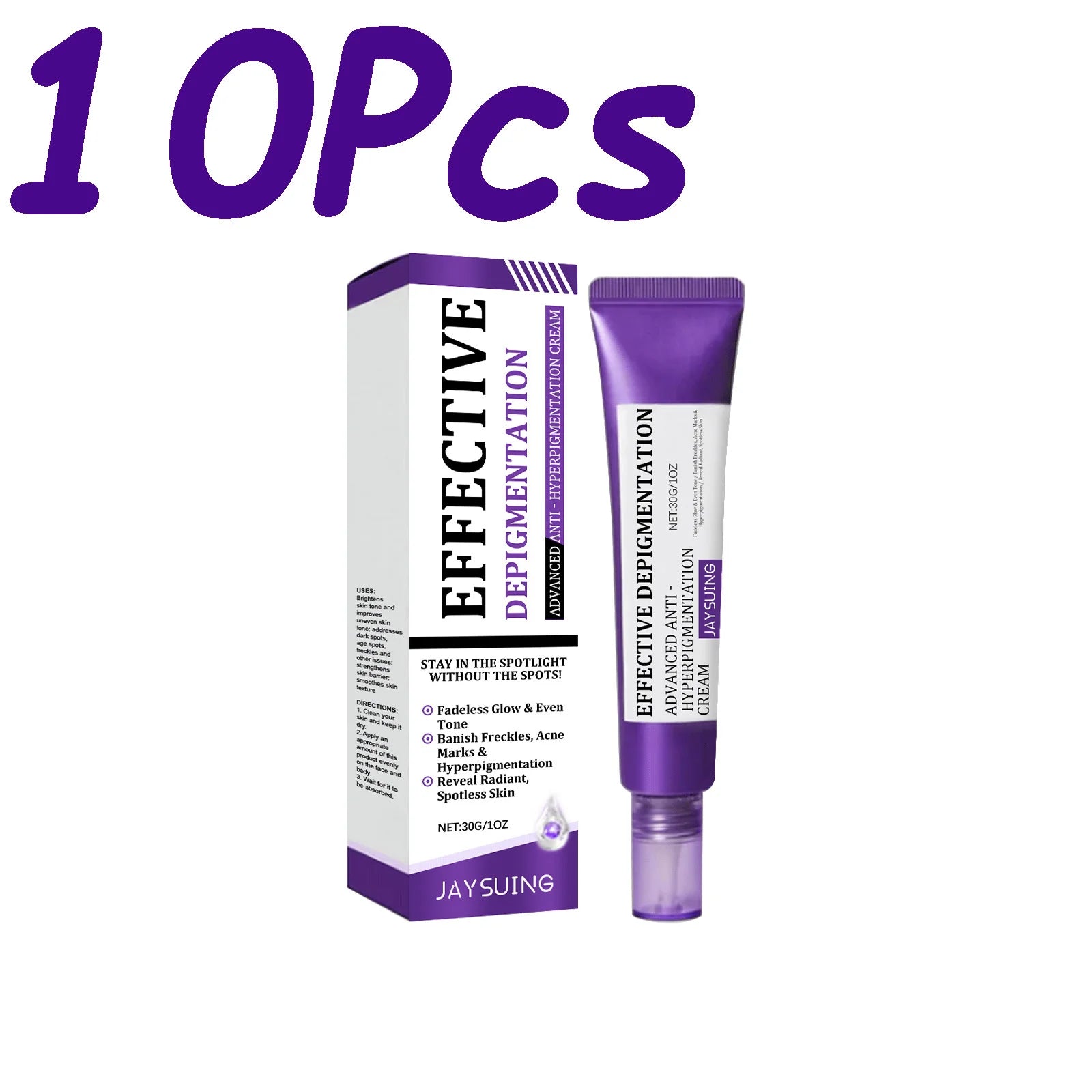 Retinol & Niacinamide Face Cream – Dark Spot & Melasma Corrector Brightening Face Cream Oasis Select 10 x 30g Boxed