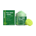 Tea Tree Scalp Scrub Anti-Dandruff Oil Control Refreshing Fluffy Anti-Breakage Soothing Nourishing Hair Deep Cleansing Shampoo Oasis Select 100g boxed