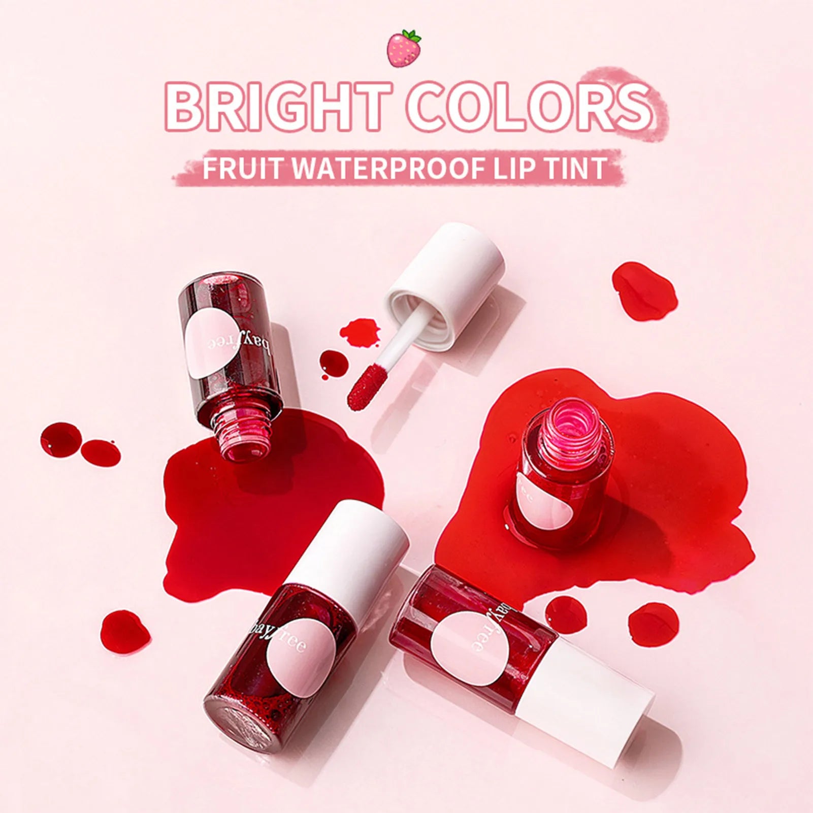 Silky Liquid Lipstick Lip Stain Tint Natural Effect Lips Eyes Cheeks Liquid LipTint Lip Gloss Makeup Tint Dyeing Lipstick Oasis Select