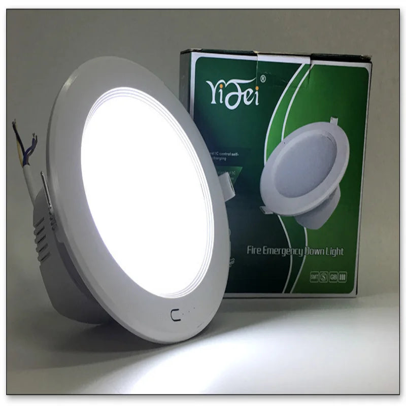 LED Emergency Downlight Battery Backup 90min Recessed Ceiling