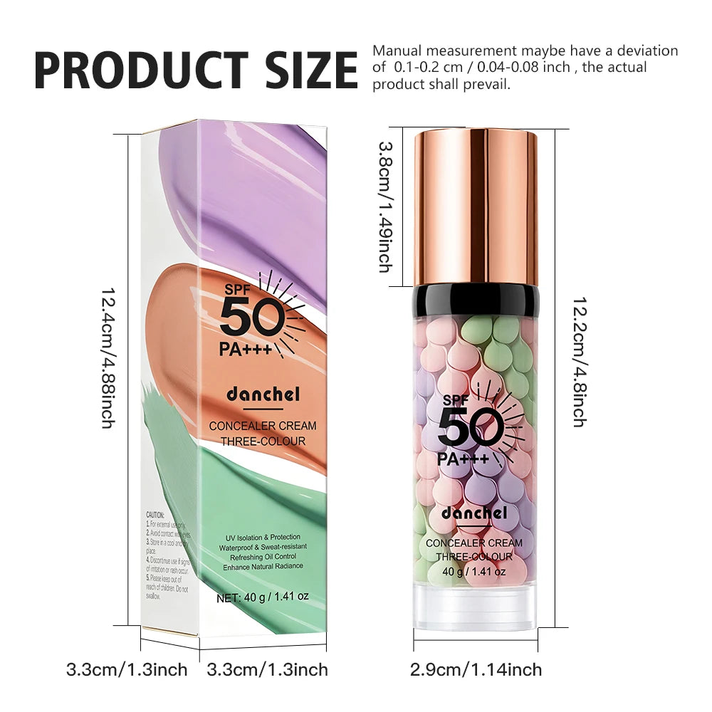 40g3 Colors Isolation Tone Up Cream Refreshing Hydrating Makeup Base Non-cakey Primer Oasis Select