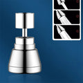 3-Speed Rotatable Kitchen Faucet Extender & Anti-Splash Nozzle