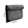 Boat Storage Mesh Bag Self-adhesive Boat Storage Bag with Lid Multifunctional large capacity Boat Marine Mesh Bag Organizer Oasis Select Gray