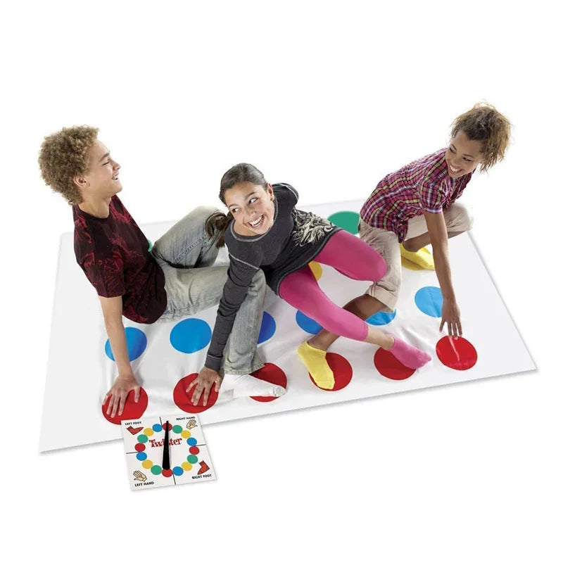 Twist Game Funny Kid Family Body Twist Move Mat Board Game Party Fun Board Games Party Game Family Game Oasis Select