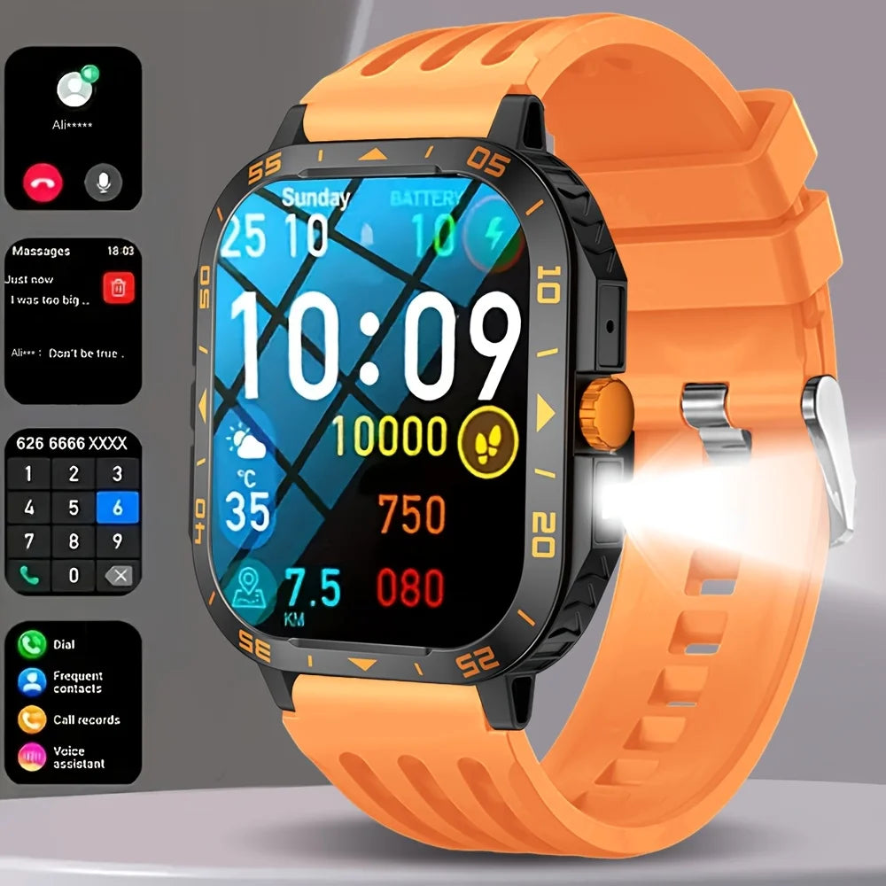 ERUN Smart Watch – Sports, Call & Music Control | 1.8" Display