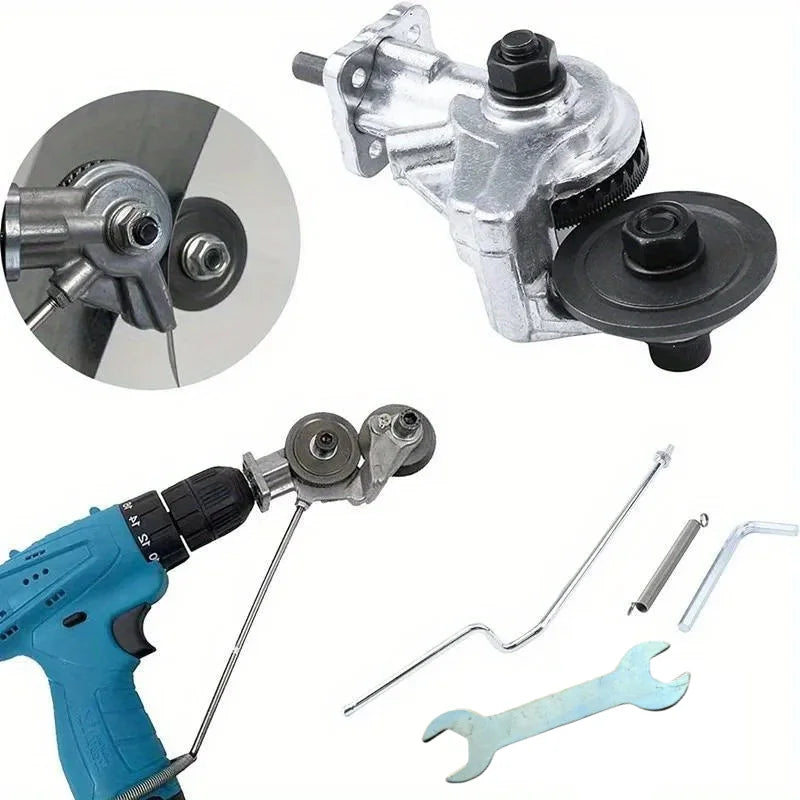 Zimir Electric Nibbler Drill Attachment – Metal Sheet Cutter Drill Nibbler Attachment Oasis Select