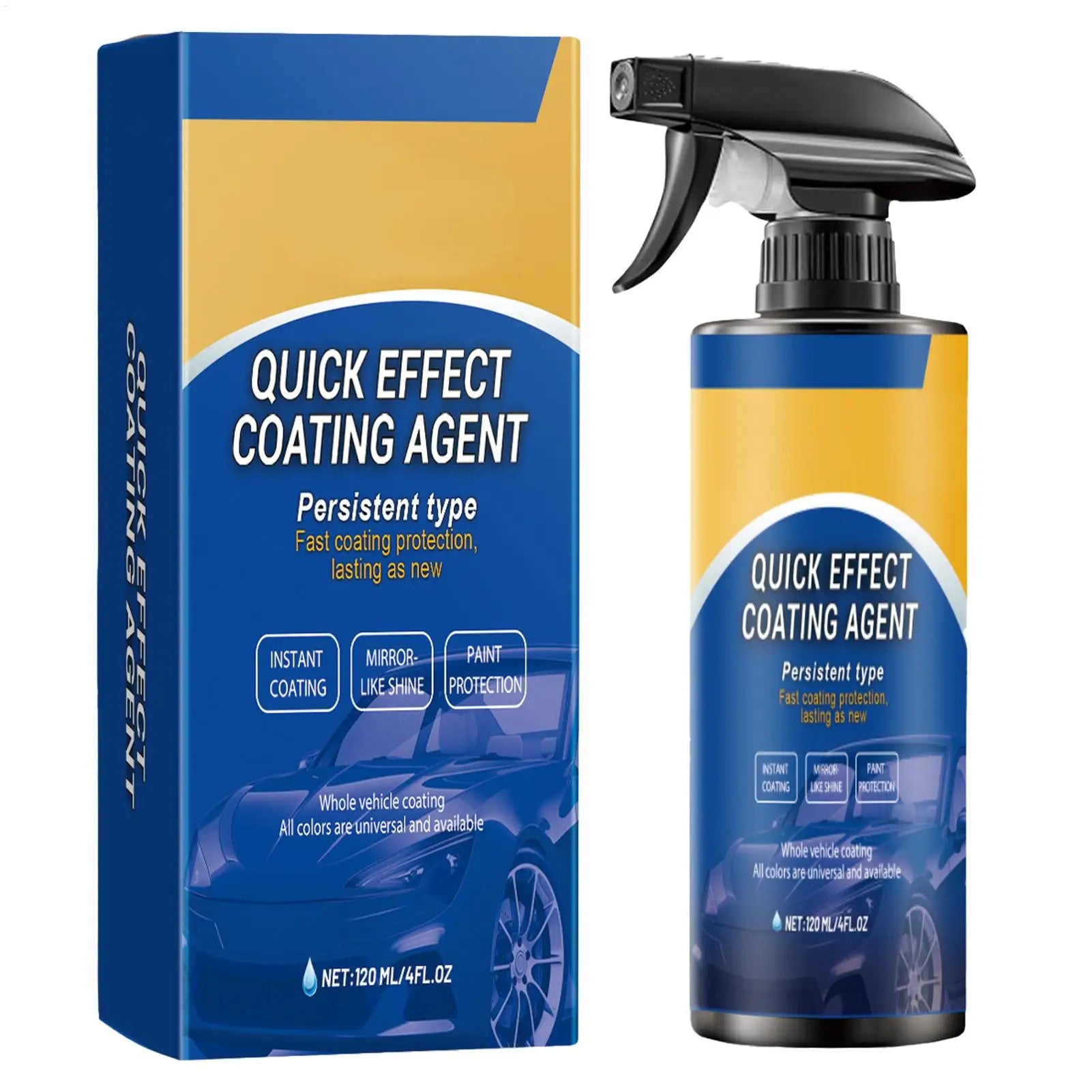 Ceramic Coating Spray for Vehicles Scratch Remover Agent for Car High Protection Long-Lasting Vehicles Coating Spray for Auto Oasis Select