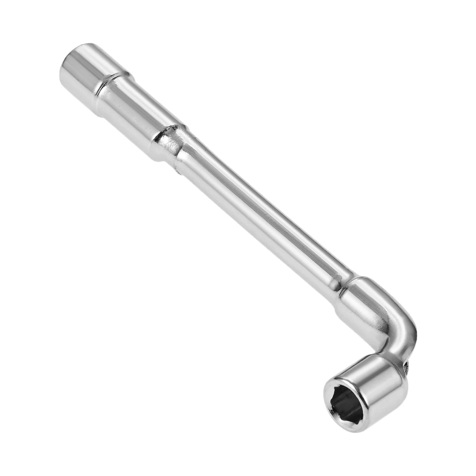 1Pc Metric L Shaped Angled Hex Socket Wrench Cr-V Chrome Plated Double Head Elbow Socket Tool for Automotive Mechanic Repair Oasis Select