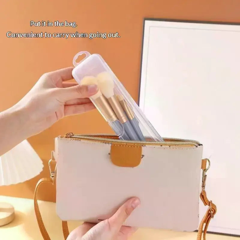 Transparent Toothbrush Box Portable Travel Organizer Case Plastic Toothpaste Holder Storage Container for Oral Hygiene Oasis Select