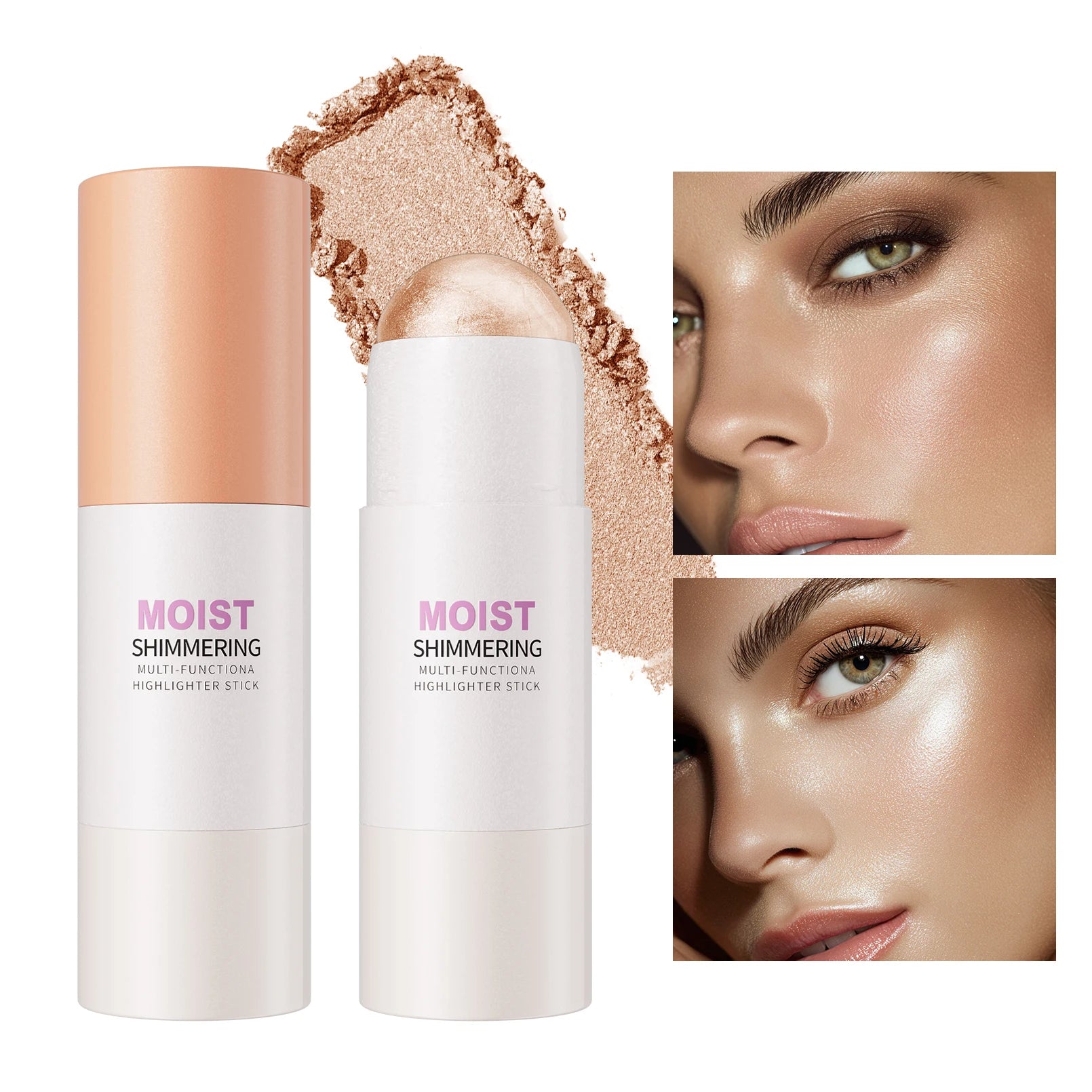 W3W Highlighter Stick – Face Contour & Glow Makeup