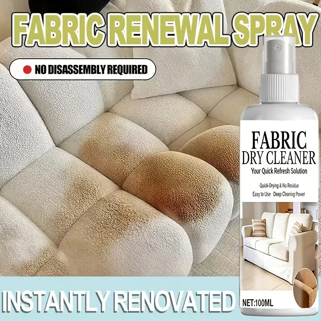 100ml Fabric Dry Cleaner Spray – Quick-Dry Stain Remover Fabric Stain Remover Oasis Select