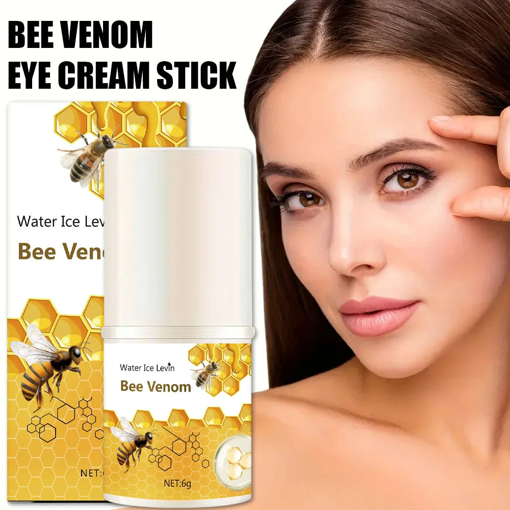 Bee venom Eyes Cream stick Dark Circles Remove Eye Bags Under Eye Hyaluronic Acid Moisturizing Serum Against Puffiness Eye Care Oasis Select