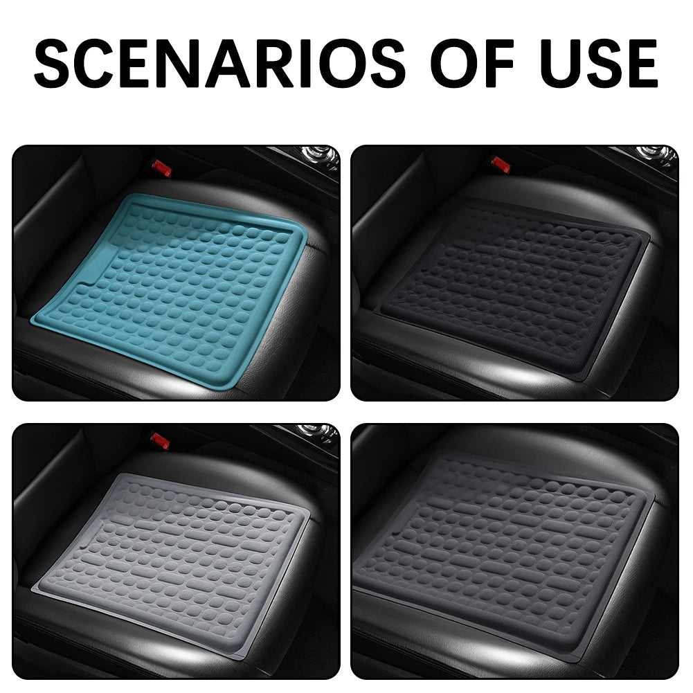Gel Cooling Seat Cushion – Non-Slip for Car & Office Chair