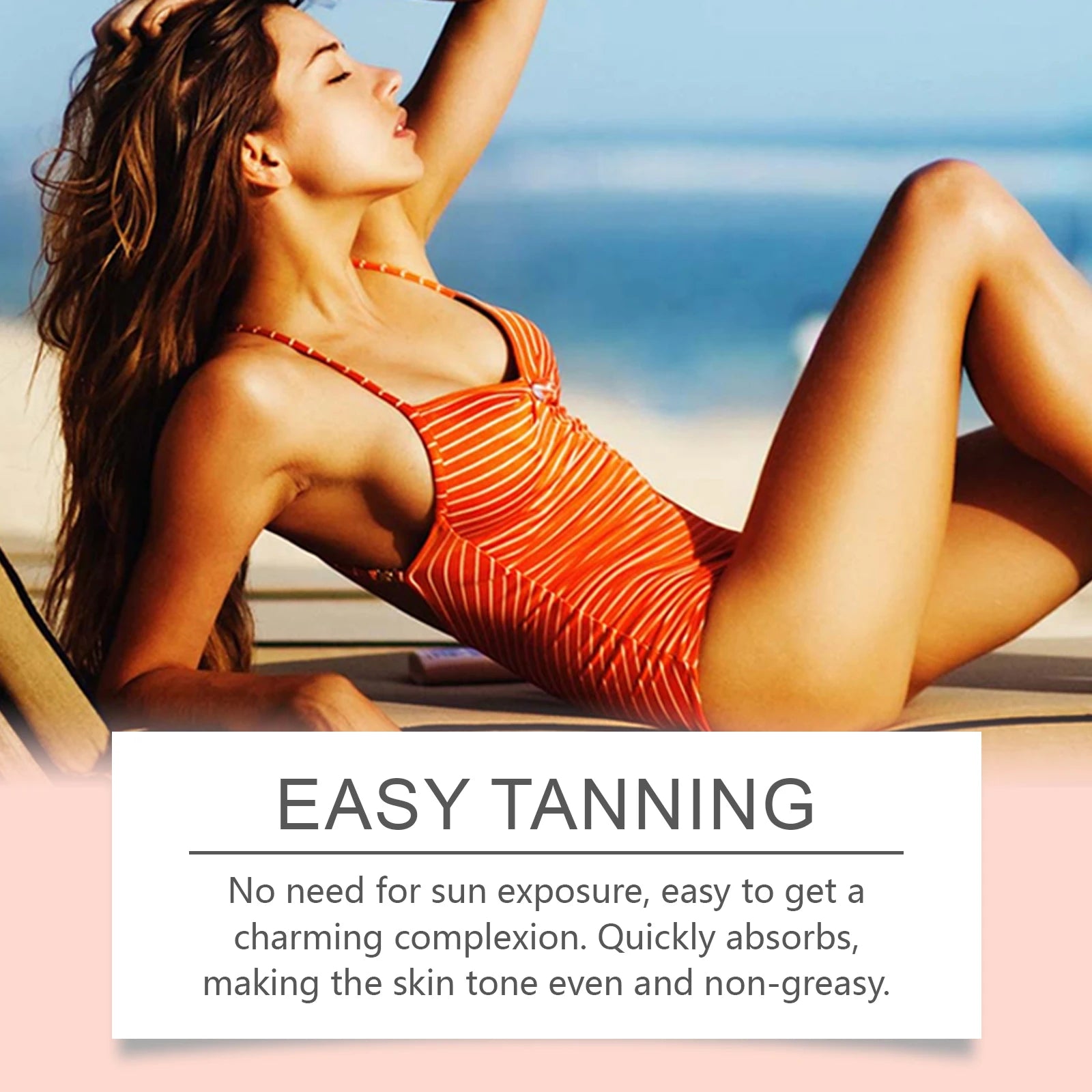Herbal Self Tanning Essence Spray Sunless Tanning Enhance Skin Melanin Liquid Bronzer Natural Tanner For Body Face Nourishing Oasis Select
