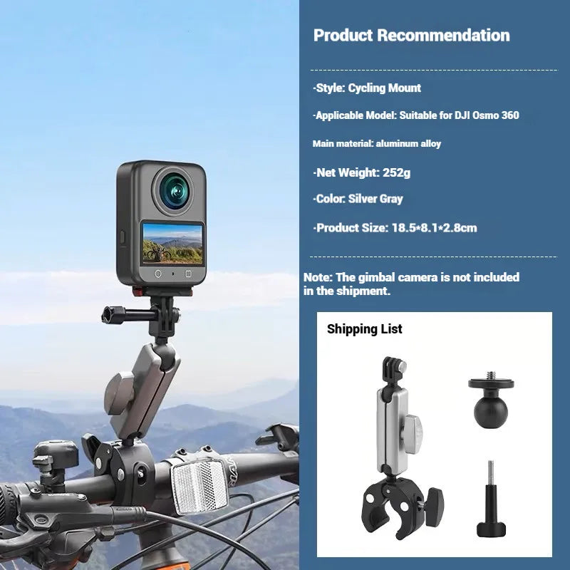 DJI Osmo 360 Accessories Kit – Cage, Glass & Mount