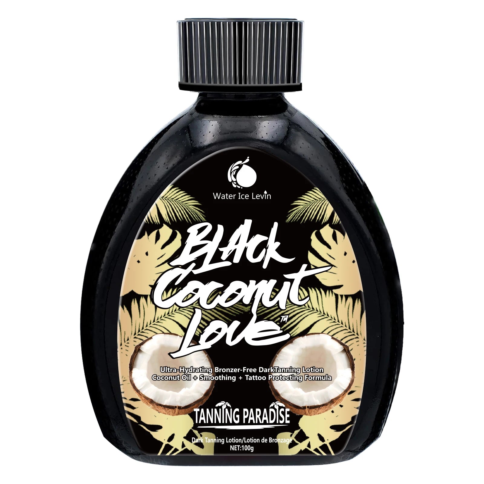 Tanning Lotion - Rich in Ceramide, Glycerin, Mineral Oil, and Collagen, It Moisturizes the Skin and Allows You to Achieve a Coppery and Deep Brown Color Oasis Select A 100g