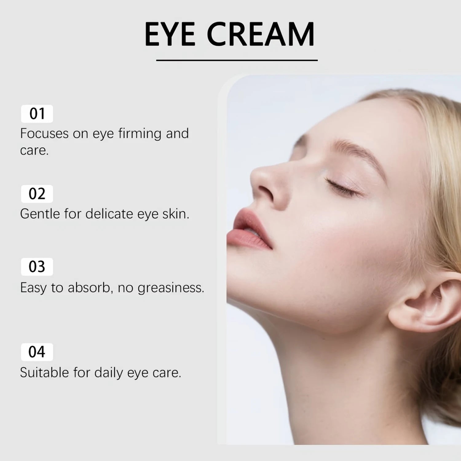 Collagen NAD+ Retinal Under Eye Cream | Peptide Firming Under Eye Cream Oasis Select