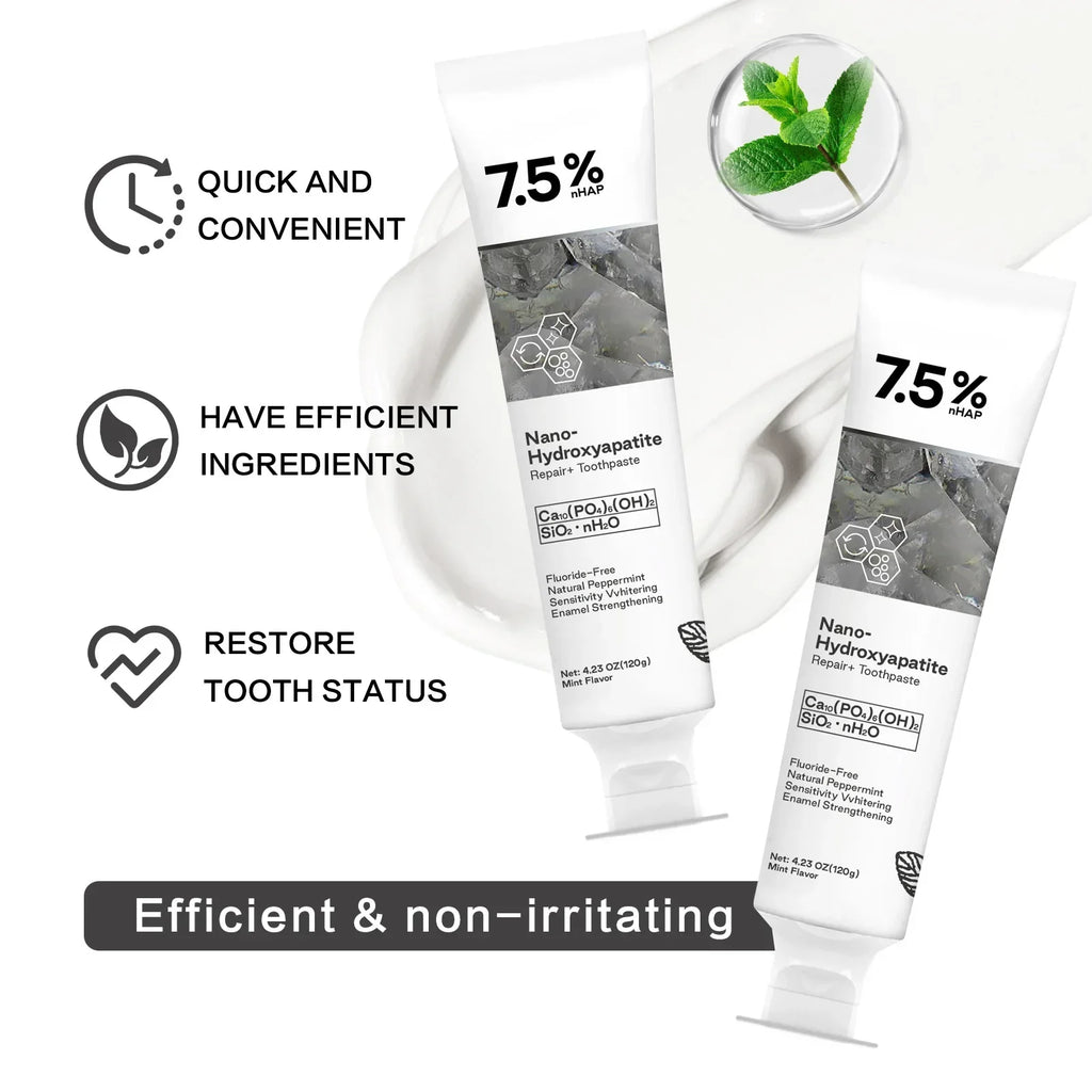 Hydroxyapatite Enamel Repair Toothpaste – Whitening & Fresh Breath