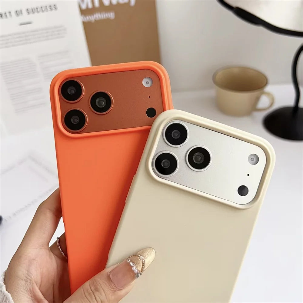 Solid Color Phone Case With Hanging Rope Can Be Slung Diagonally For Iphone 17Promax 17Air 16 Promax 15 14 13 17 Pro Shockproof Oasis Select