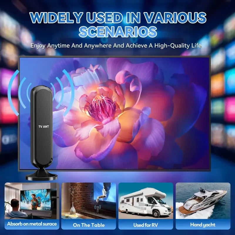 2026 Latest Preview: Hot Selling Item - European and American Trendy Indoor Wide-Angle TV Antenna Oasis Select