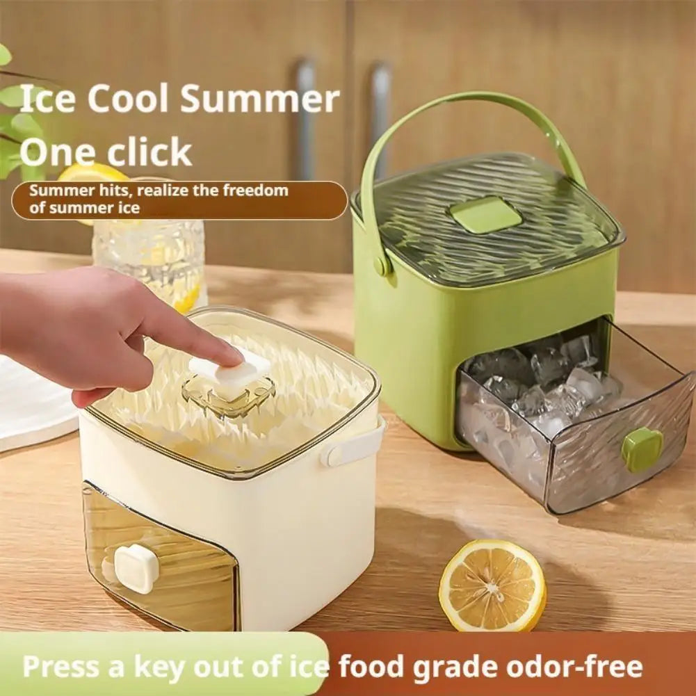 48 Grid Ice Cube Bucket Tray Reusable Refrigerator Ice Maker One-touch Easy Release Homemade Ice Cube Tray kitchen Accessories Oasis Select