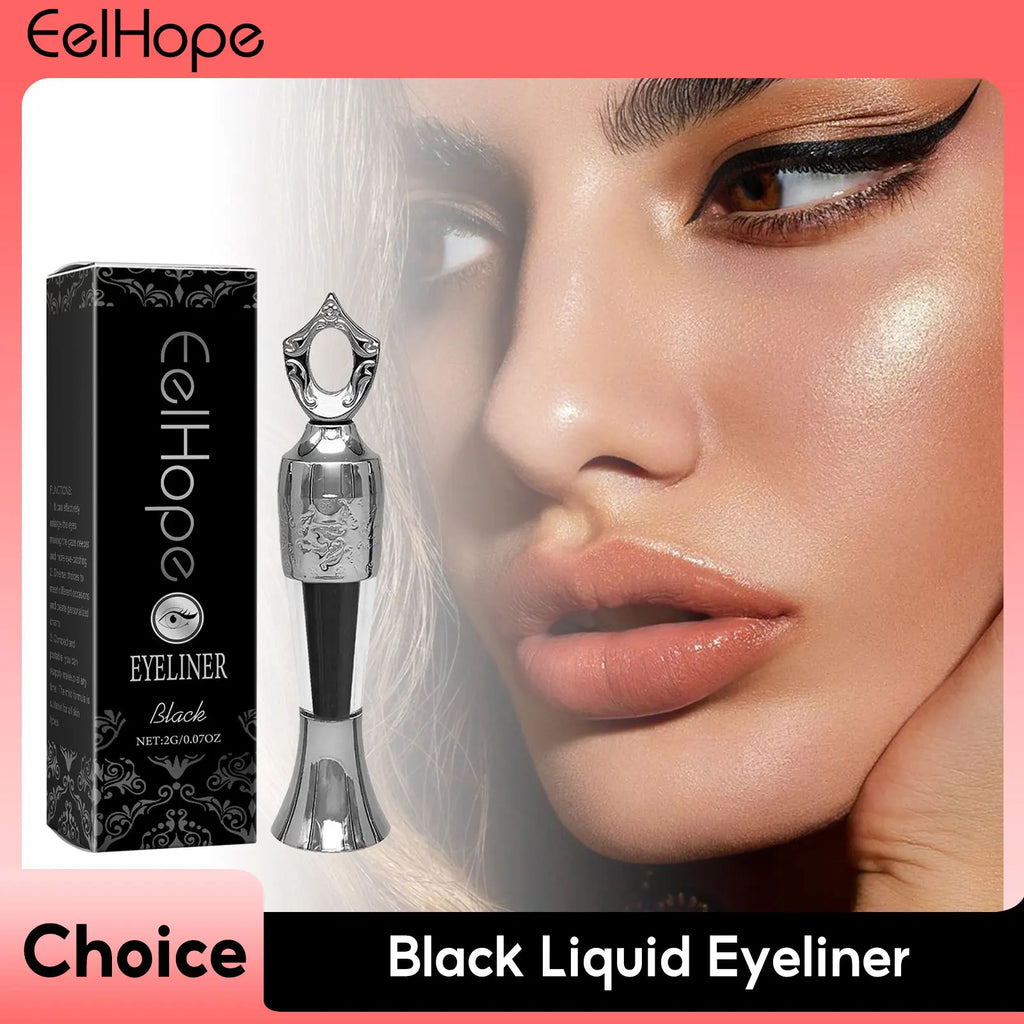 Black Liquid Eyeliner Pencil Long-lasting Natural Smooth Durable