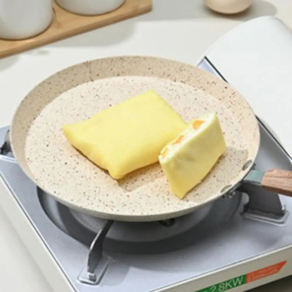 Non-Stick Crepe Pan Aluminum Wooden Handle | 6, 8 & 10 Inch Crepe & Omelet Pan Oasis Select