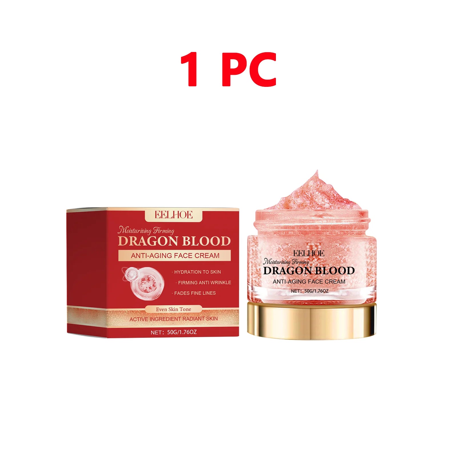 Dragon's Blood Hyaluronic Acid Anti-Aging Face Moisturizer Face Moisturizer Cream Oasis Select 1pc