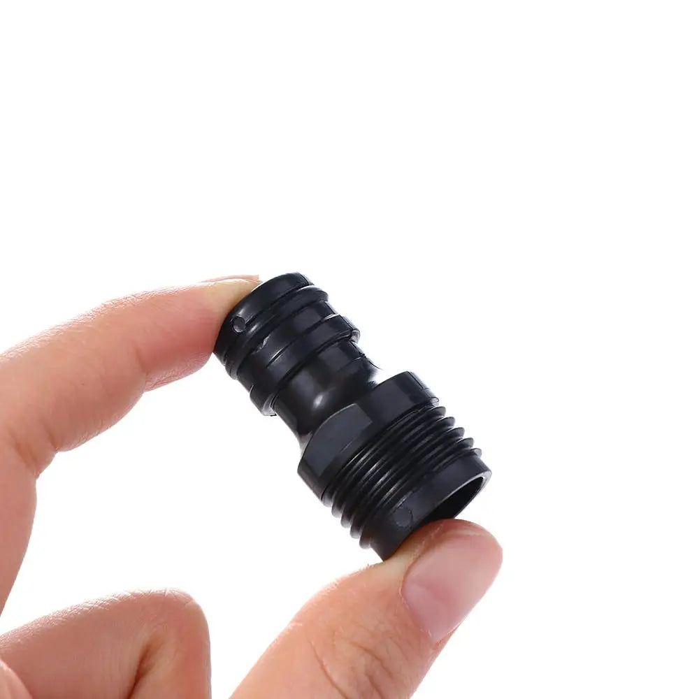 2PC Easy to Use Home Garden Plastic Yard Water Hose Tap Adaptor Water Hose Pipe Connector Garden Tool Garden Irrigation System Oasis Select