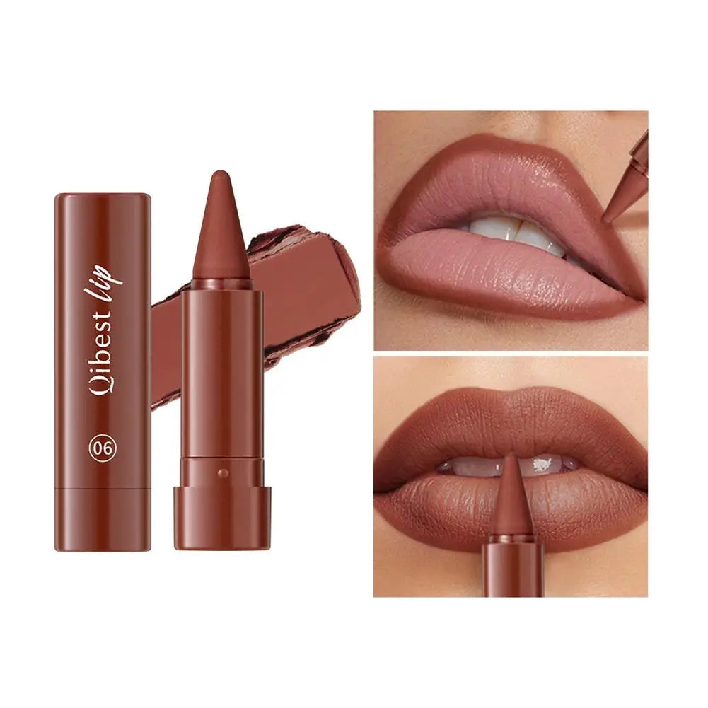 Twist-Up Matte Lip Liner Crayon – Waterproof & Long-Lasting Lip Liner Crayon Oasis Select 06