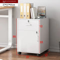 Multi-functional File cabinet with lock Office wooden mobile storage cabinet Drawer cabinet with wheel Oasis Select 37cmI