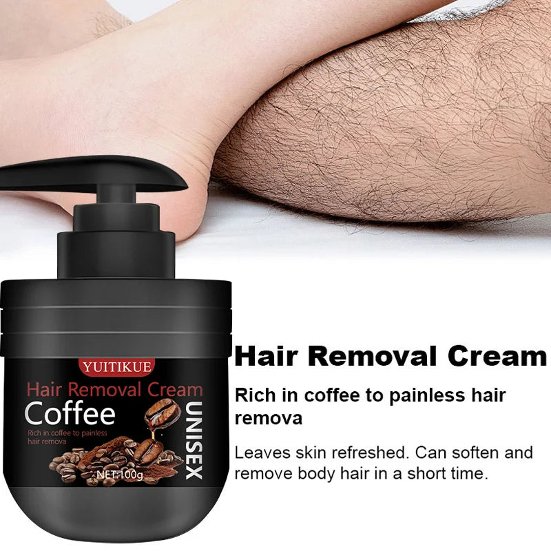 YUITIKUE Men's Hair Removal Cream – Painless & Nourishing