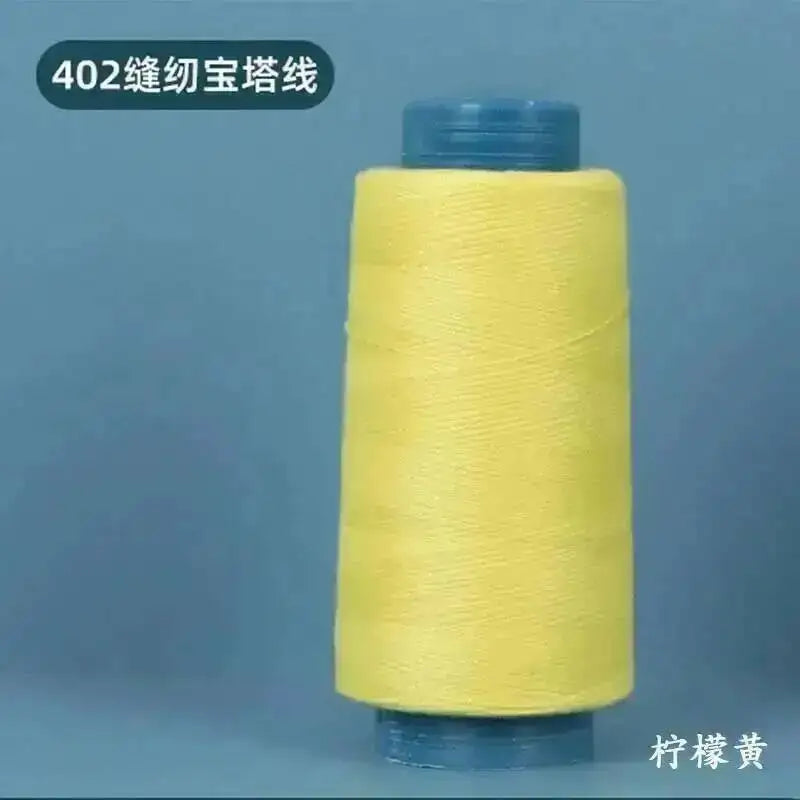 Stitching Sewing Hand Machines Industrial To Sewing Thread Supplies 2500Yards 402 Oasis Select Lemon Yellow