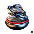 Auto Car Solar Aromatherapy Ornaments Car Double Suspended Crystal Ball Aromatherapy Perfume Ornaments Creative Ornaments Oasis Select A