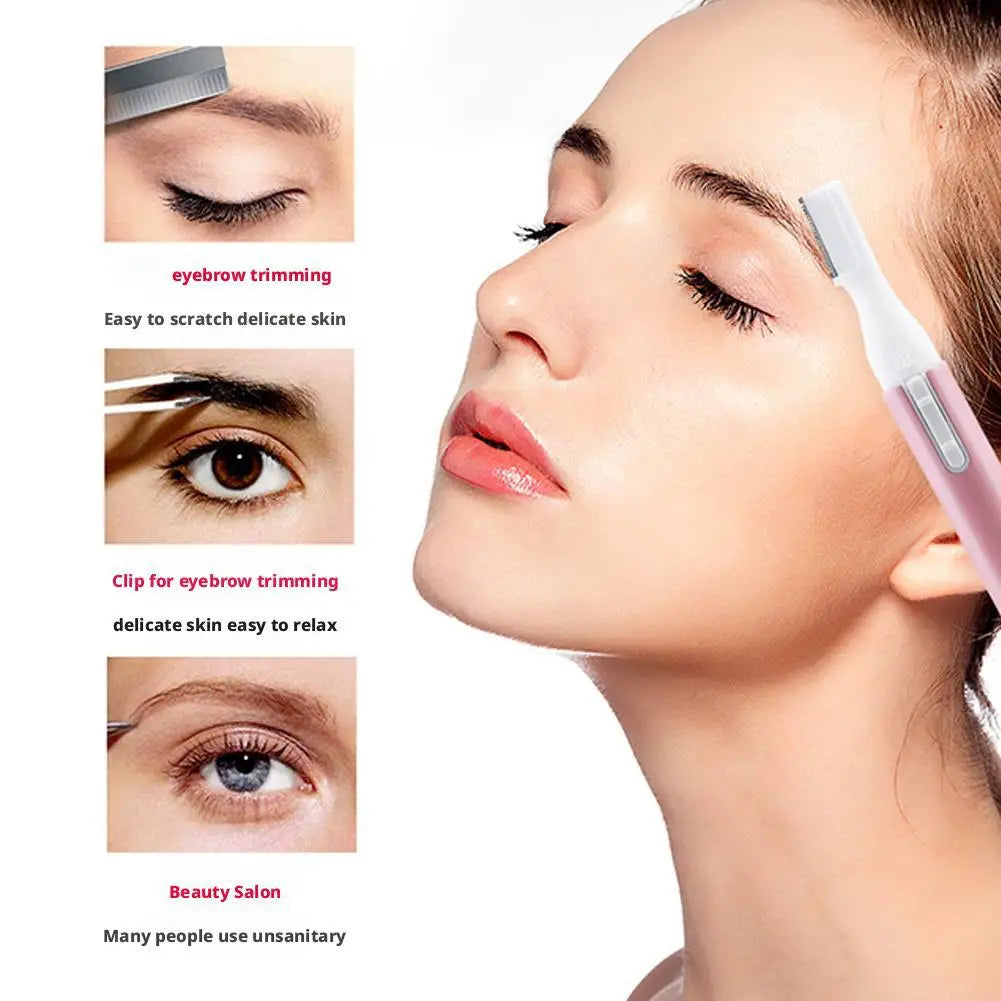 Women's Electric Facial Hair Trimmer – Eyebrow, Nose & Face Facial Hair Trimmer Oasis Select