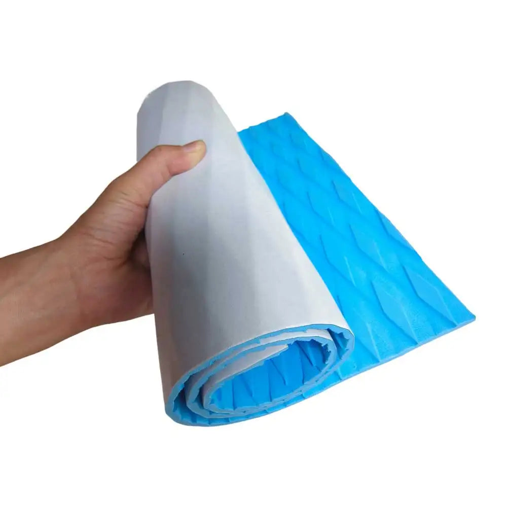 1Pc 25.5*10.6inch EVA Self Adhesive Surf Traction Pad Surfing Wakesurf SUP Non-Slip Deck Grip Pet Mat Surf Tail Pad Sticker Oasis Select